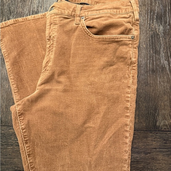 Polo by Ralph Lauren Men's Brown Varick Slim Straight Corduroy Pants - Picture 2 of 4